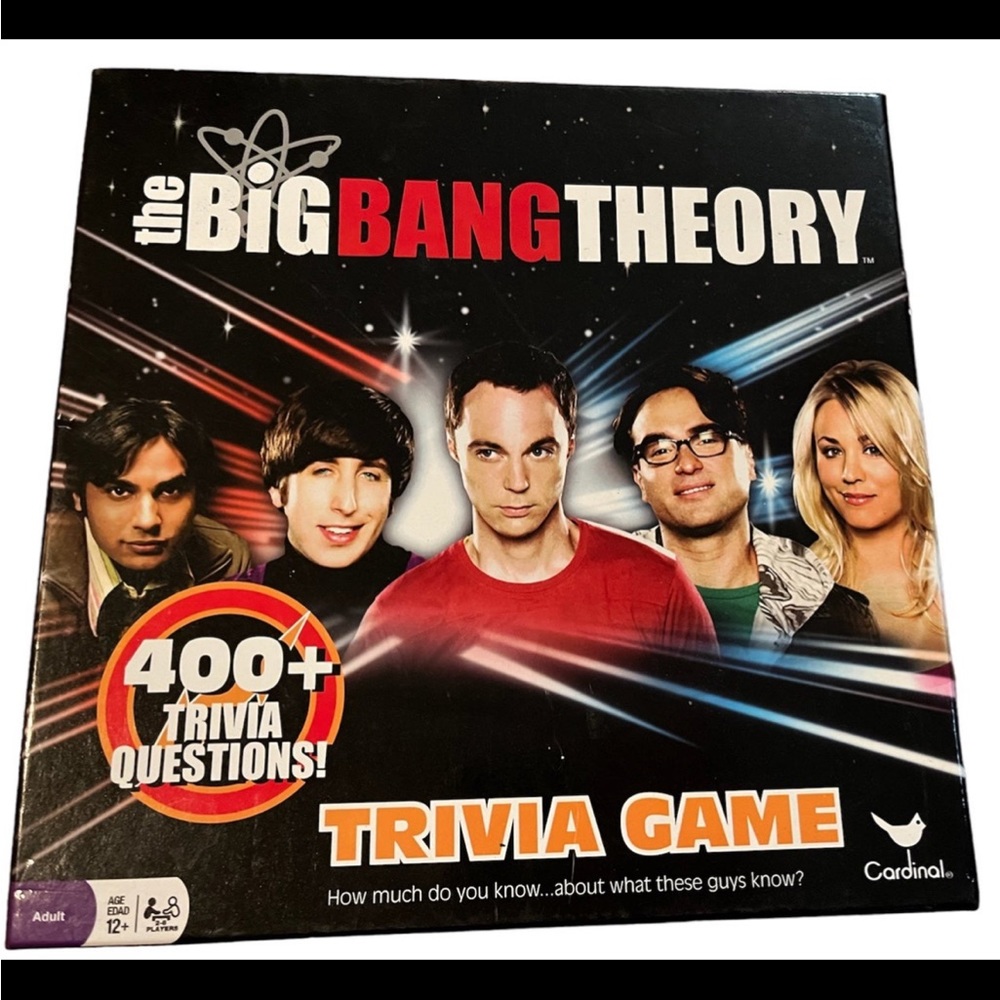 The Big Bang trivia game.